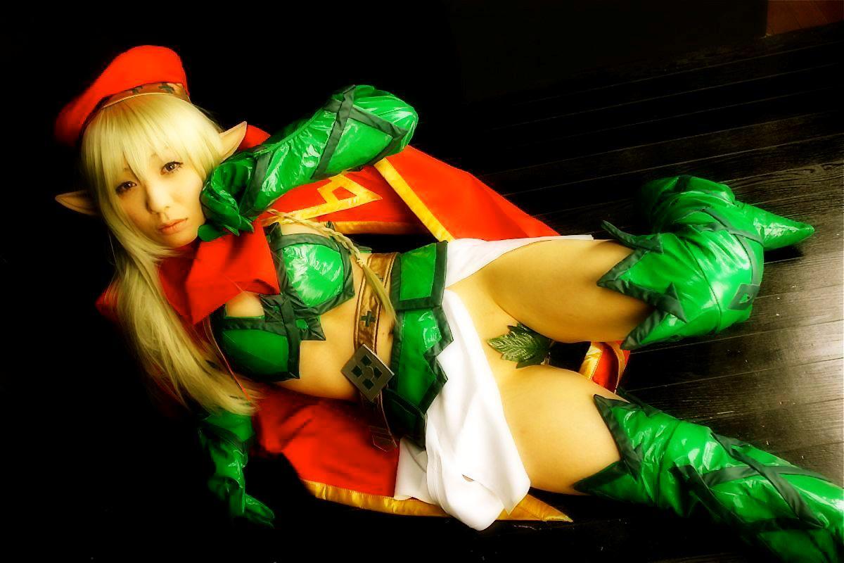 [Cosplay]  Queens Blade  Echidna & Alleyne Vs Tentacles SP2